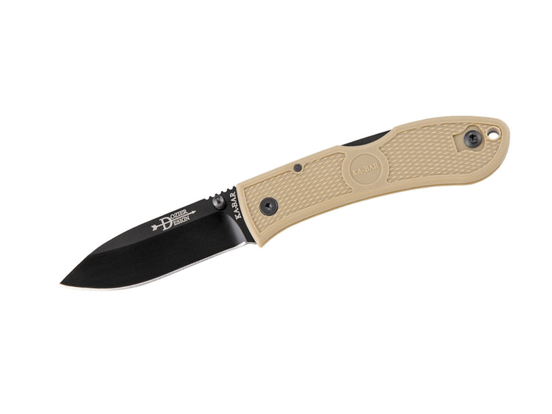 Load image into Gallery viewer, Ka-Bar Dozier Folding Hunter Coyote Brown
