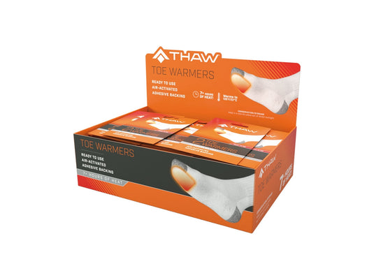Thaw toe warmers for 7+ hours