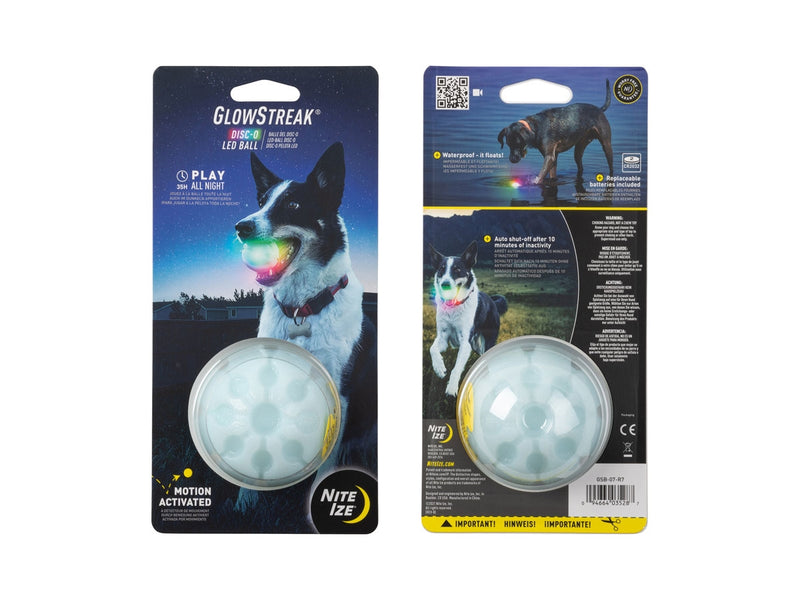 Load image into Gallery viewer, Nite Ize Dog Luminous Ball - DISC-O
