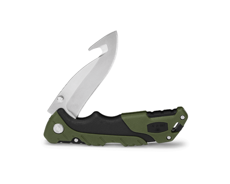 Load image into Gallery viewer, Folding knife Buck Folding Pursuit Large Guthook 0660GRG
