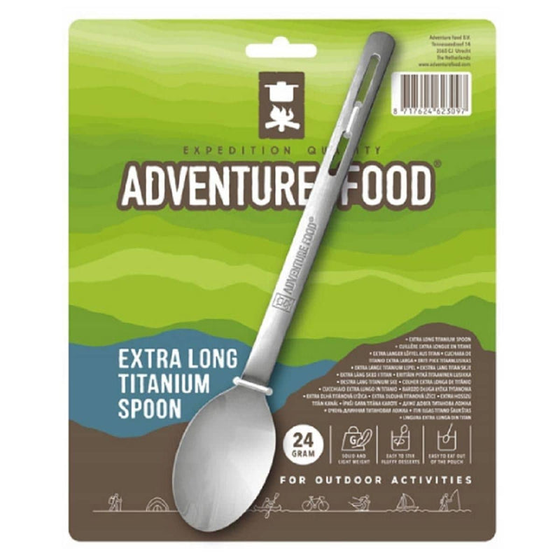 Load image into Gallery viewer, Adventure Food titanium spoon
