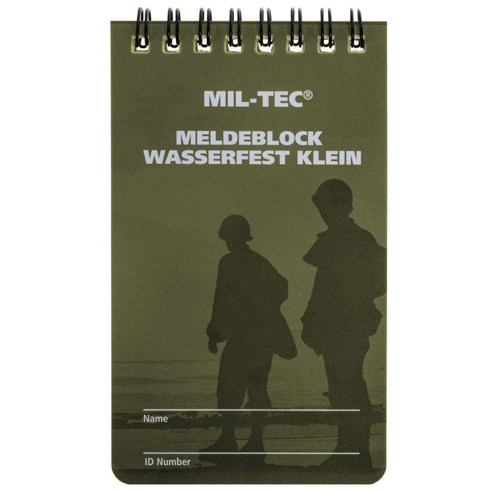 Mil-Tec waterproof notebook 7.5X13cm