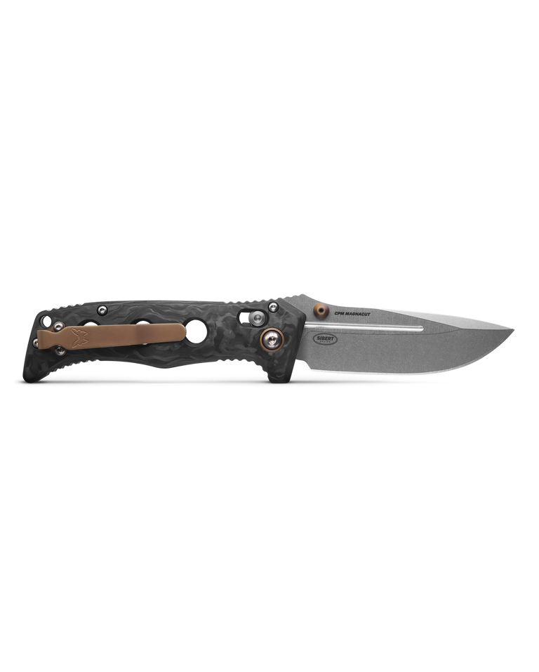 Load image into Gallery viewer, Benchmade MINI ADAMAS | MARBLED CARBON FIBER
