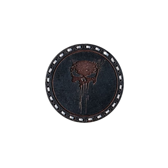 TigerWood leather emblem - Punisher