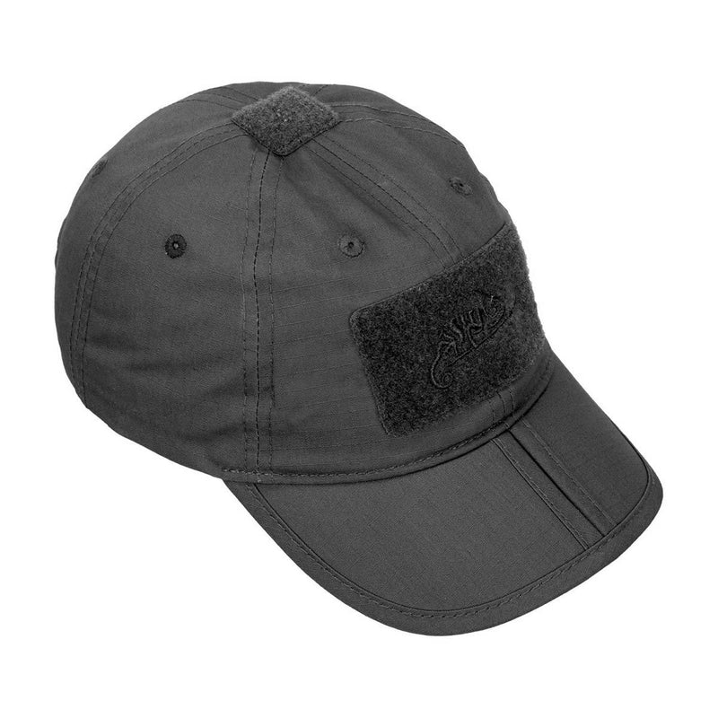 Load image into Gallery viewer, Helikon-Tex cap Folding Rip-Stop baseball - Black
