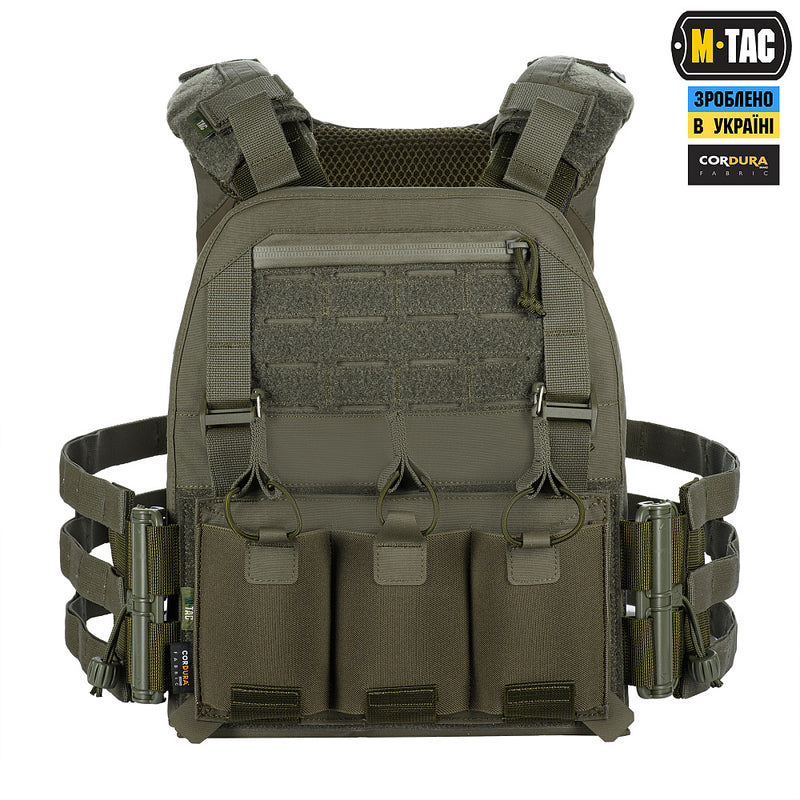 Load image into Gallery viewer, M-Tac Plate Carrier Cuirass Elite - Ranger Green
