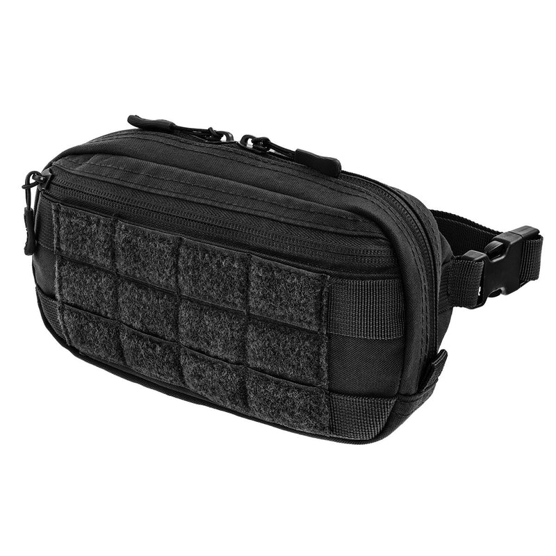 Load image into Gallery viewer, MIL-TEC kõhukott FANNY PACK MOLLE- Must
