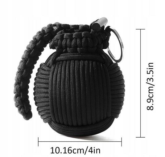 JB Tacticals Paracord Granat 38in1 ellujäämiskomplekt