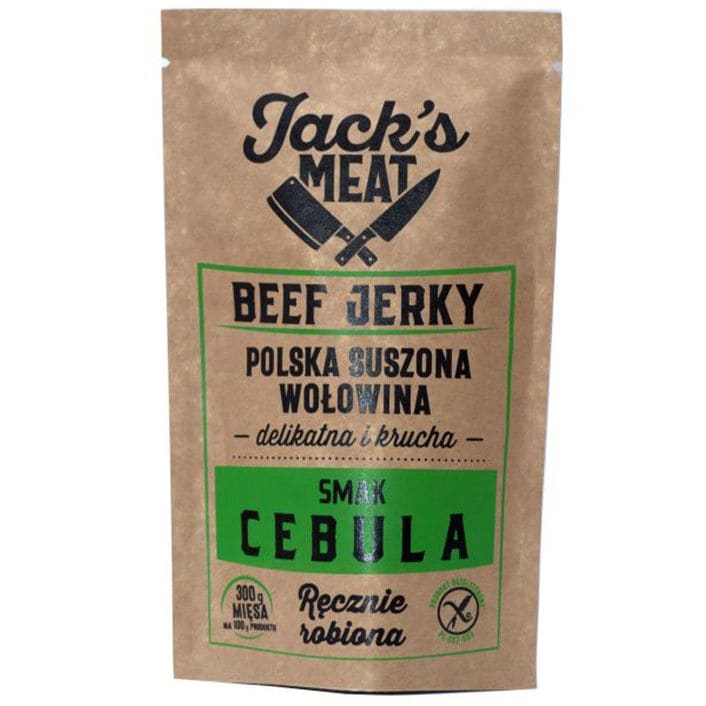 Laadige pilt galerii vaatajasse, Jack&#39;s Meat Beef Jerky sibulamaitseline - 30g
