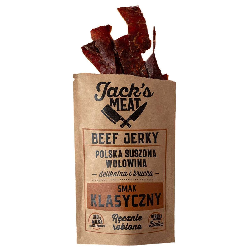 Laadige pilt galerii vaatajasse, Jack&#39;s Meat Beef Jerky klassikaline - 30g
