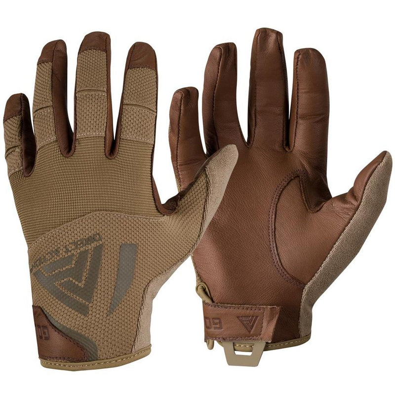 Load image into Gallery viewer, Direct Action Hard Gloves Leather - Coyote Brown
