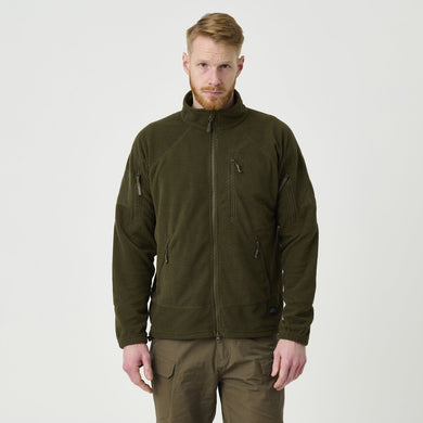 Helikon-Tex ALPHA TACTICAL Jacket - Grid Fleece - Olive Green - Unisex