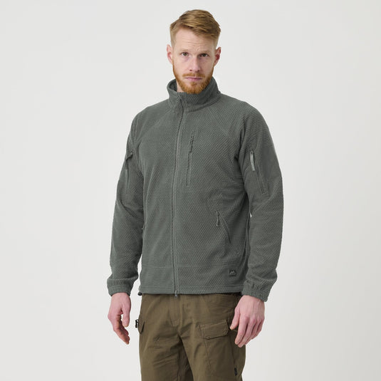 Helikon-Tex ALPHA TACTICAL Jacket - Grid Fleece - Foliage Green - Unisex