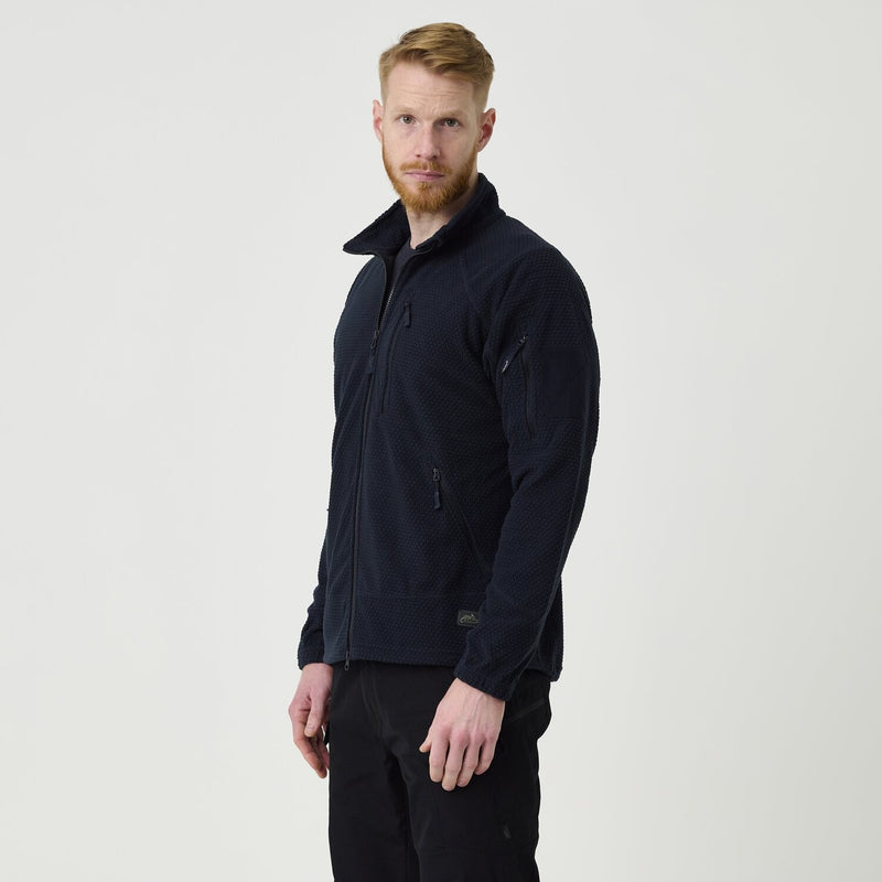 Laadige pilt galerii vaatajasse, Helikon-Tex ALPHA TACTICAL Jacket - Grid Fleece - Navy Blue - Unisex
