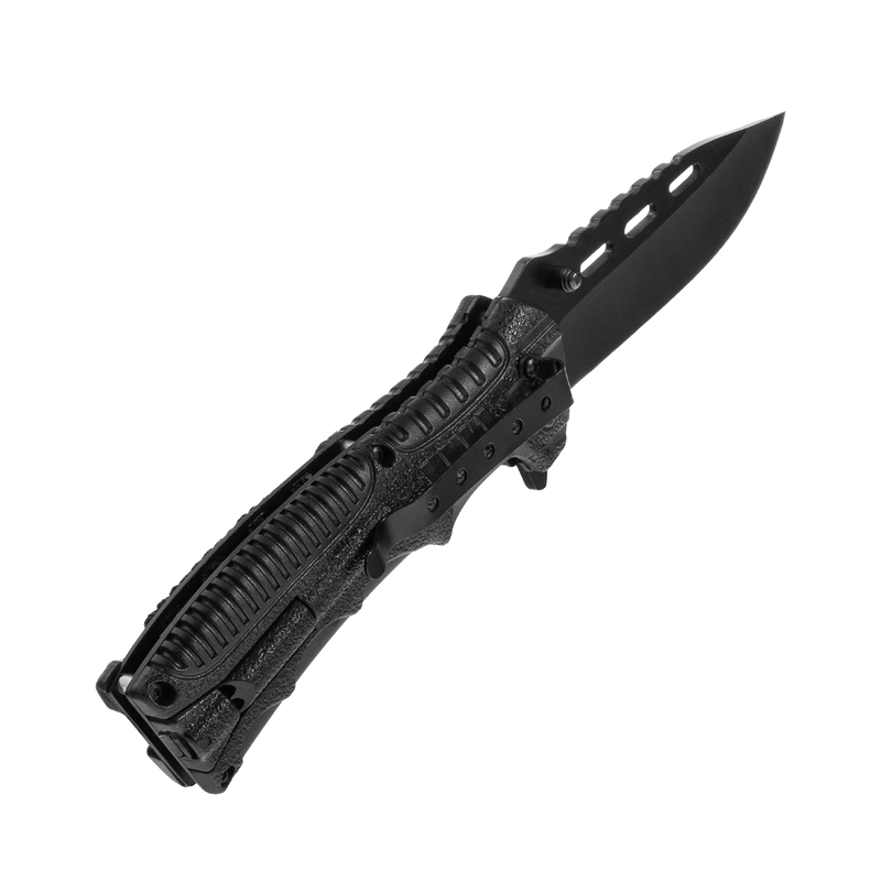 Load image into Gallery viewer, Mil-Tec Paracord folding knife with flint
