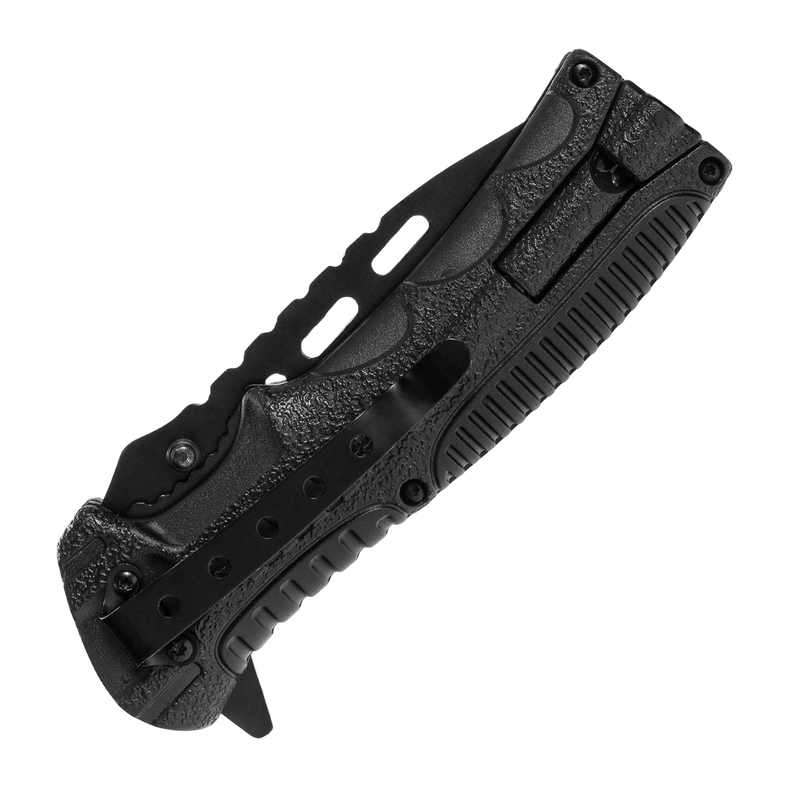 Load image into Gallery viewer, Mil-Tec Paracord folding knife with flint
