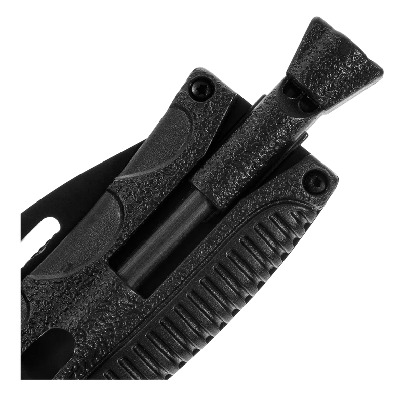 Load image into Gallery viewer, Mil-Tec Paracord folding knife with flint
