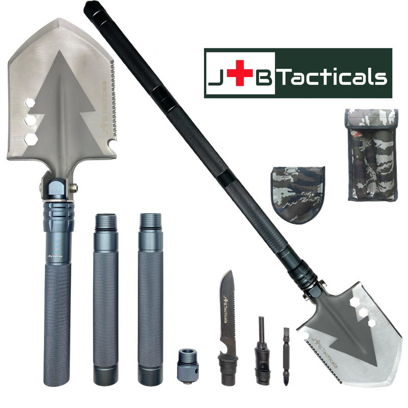 Load image into Gallery viewer, JB Tacticals taktikaline labidas – Survival Set 17in1
