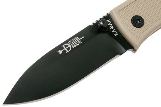 Ka-Bar Dozier Folding Hunter Coyote Brown