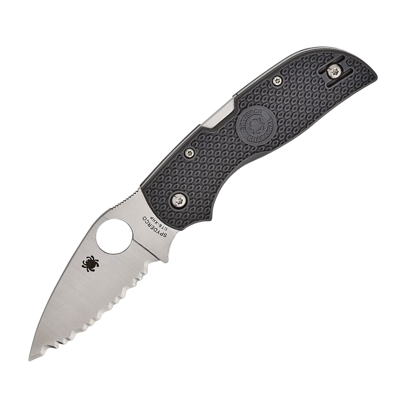 Laadige pilt galerii vaatajasse, Spyderco CHAPARRAL FRN GRAY SERRATED XHP
