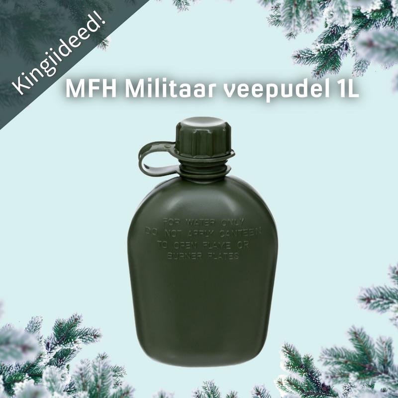 Laadige pilt galerii vaatajasse, MFH Militaar veepudel 1L
