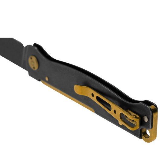 Böker Plus Atlas Stonewash Brass - Black