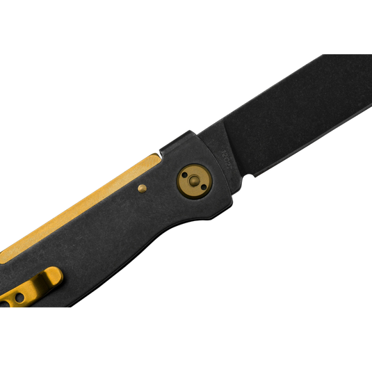 Böker Plus Atlas Stonewash Brass - Black