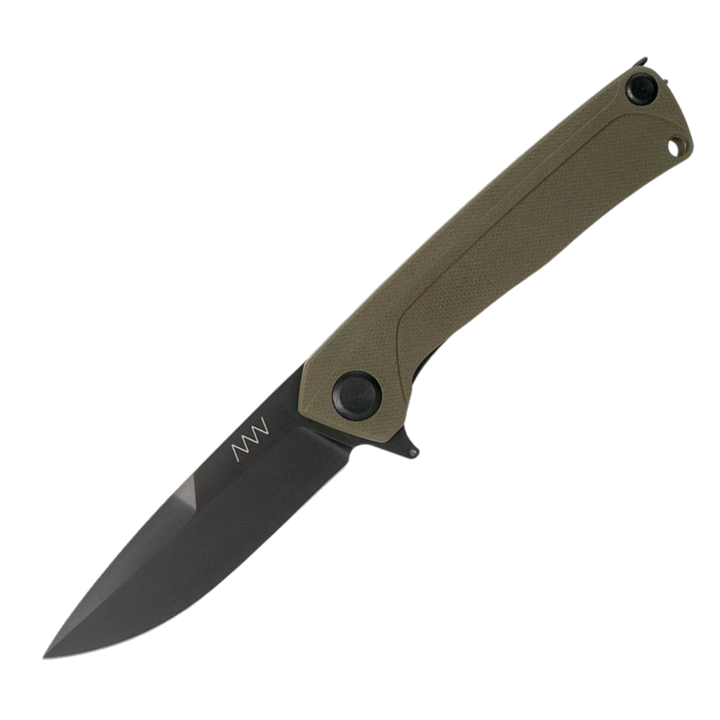 Load image into Gallery viewer, ANV Knives Z100 DLC Black G10
