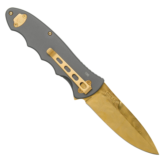 Böker Leopard-Damascus III Gold