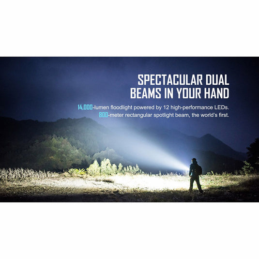 Olight Marauder 2 Cool White Rechargeable taskulamp - 14000 LM