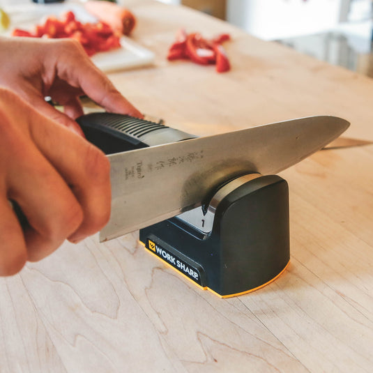 Work Sharp Manual Kitchen Knife Sharpener - WSKTNPTS