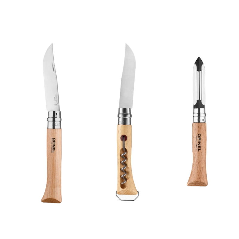 Load image into Gallery viewer, Opinel NOMAD Cooking Kit with Corkscrew Bottle Opener
