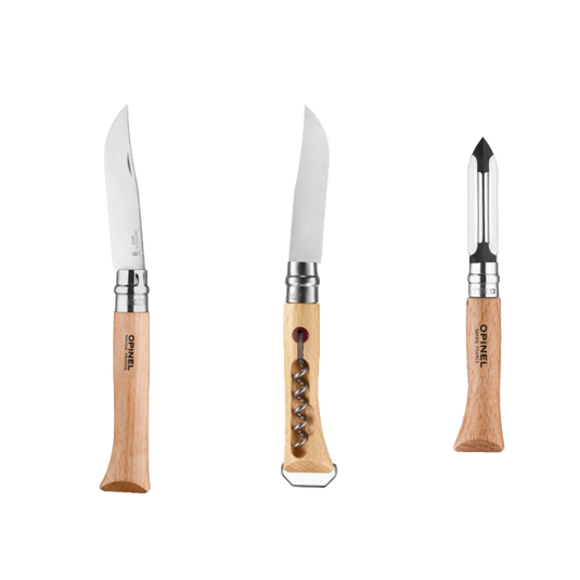 Opinel NOMAD Cooking Kit with Corkscrew Bottle Opener