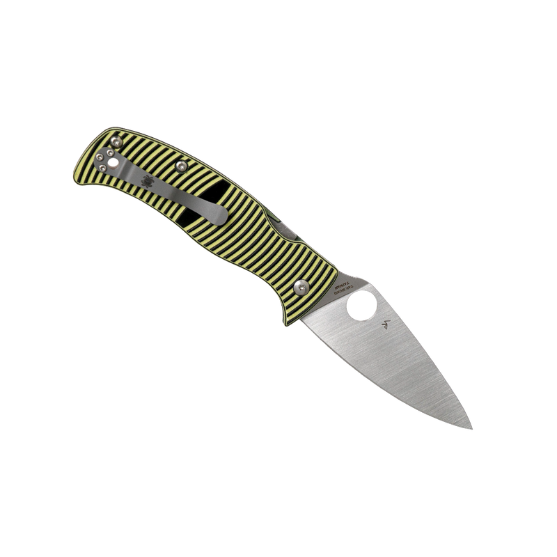 Load image into Gallery viewer, Spyderco CARIBBEAN G-10/LC200N PLAIN LEAF C217GP
