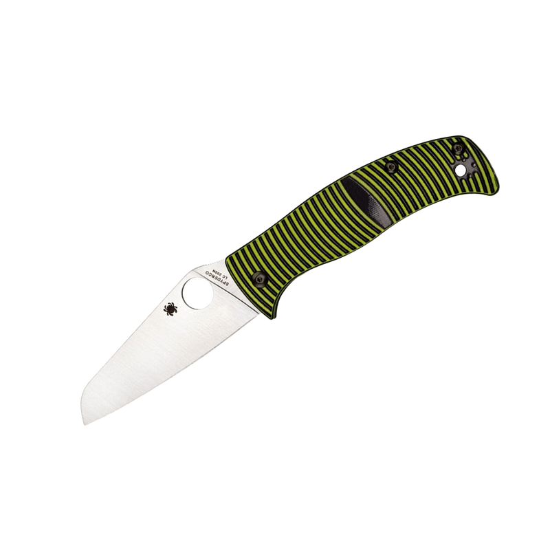 Load image into Gallery viewer, Spyderco CARIBBEAN G-10/LC200N PLAIN SHEEPFOOT C217GPSF
