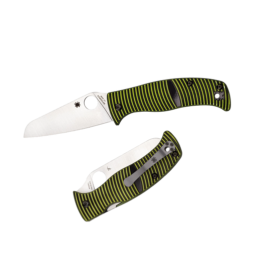 Spyderco CARIBBEAN G-10/LC200N PLAIN SHEEPFOOT C217GPSF