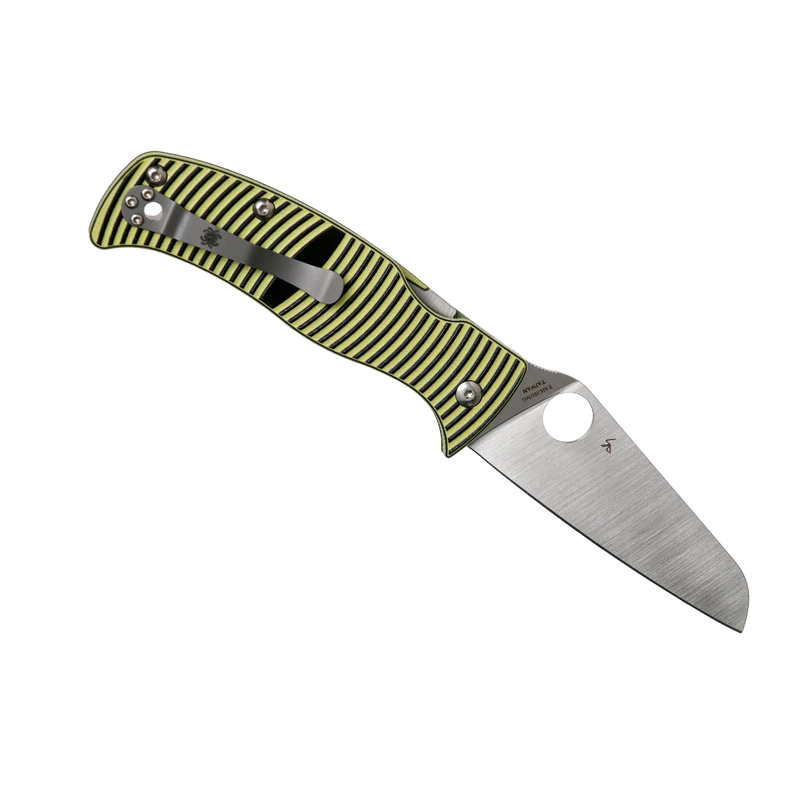 Load image into Gallery viewer, Spyderco CARIBBEAN G-10/LC200N PLAIN SHEEPFOOT C217GPSF
