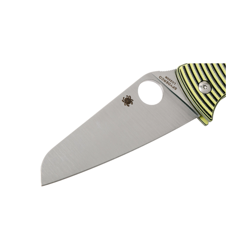 Load image into Gallery viewer, Spyderco CARIBBEAN G-10/LC200N PLAIN SHEEPFOOT C217GPSF
