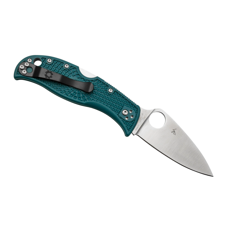 Load image into Gallery viewer, Spyderco Leafjumper™ Blue Lightweight K390 C262BLK390
