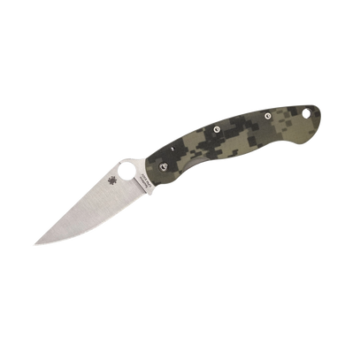 Spyderco MILITARY G-10 CAMO PLAIN C36GPCMO2