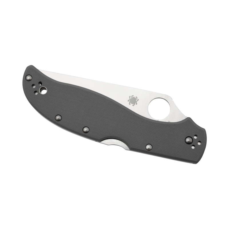 Load image into Gallery viewer, Spyderco Stretch 2 XL G-10 Gray Cru-Wear Plain C258GPGYCW
