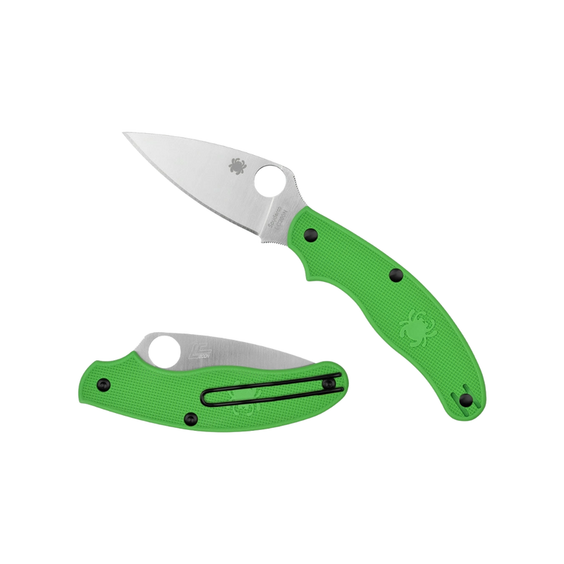 Load image into Gallery viewer, Spyderco UK Penknife Salt Green LC200N C94PGR
