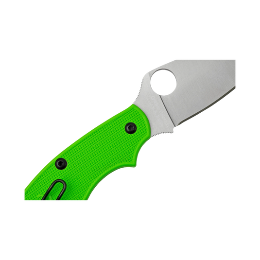 Spyderco UK Penknife Salt Green LC200N C94PGR