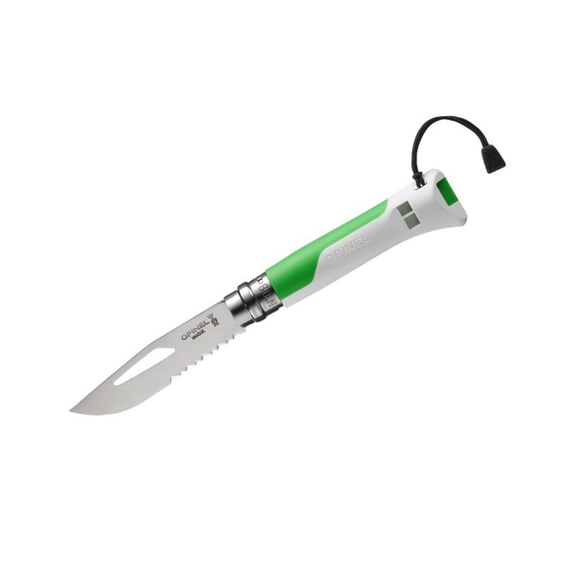 Load image into Gallery viewer, Opinel Outdoor N°08 Inox &quot;Fluo Vert&quot;
