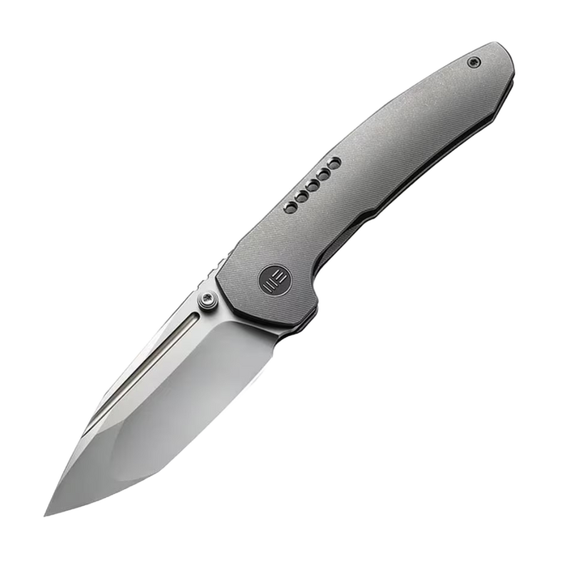 Load image into Gallery viewer, WE Knife Trogon Folding Knife - Gray Titanium
