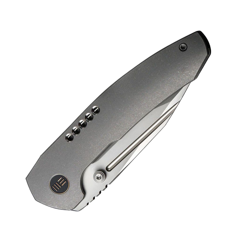 Load image into Gallery viewer, WE Knife Trogon Folding Knife - Gray Titanium
