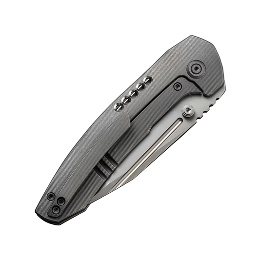 WE Knife Trogon Folding Knife - Gray Titanium