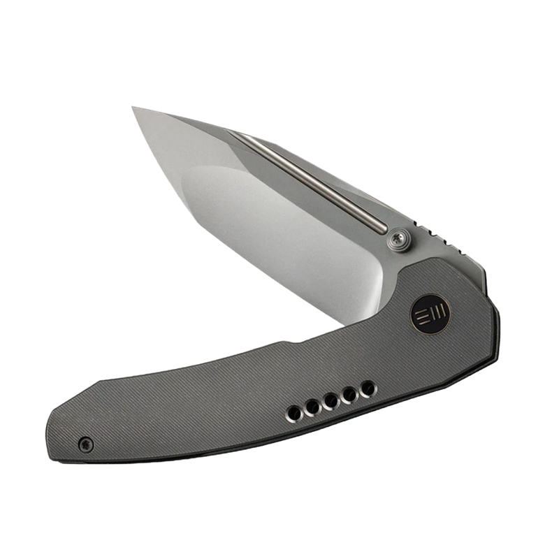 Load image into Gallery viewer, WE Knife Trogon Folding Knife - Gray Titanium
