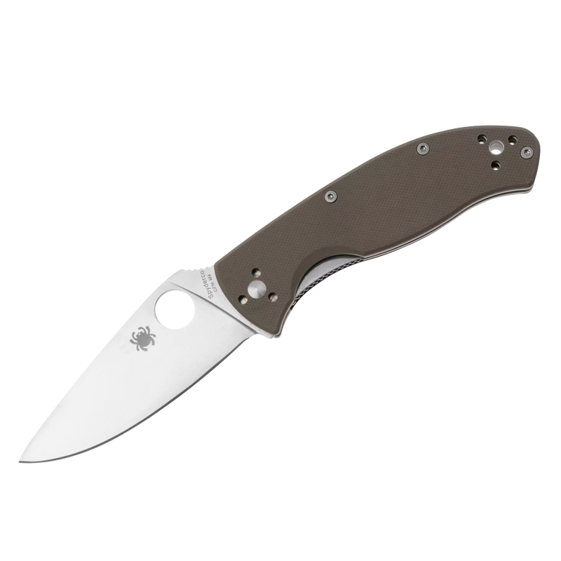 Load image into Gallery viewer, Spyderco TENACIOUS G-10 BROWN CPM M4 PLAIN
