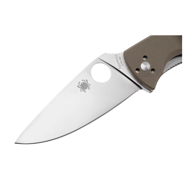 Load image into Gallery viewer, Spyderco TENACIOUS G-10 BROWN CPM M4 PLAIN
